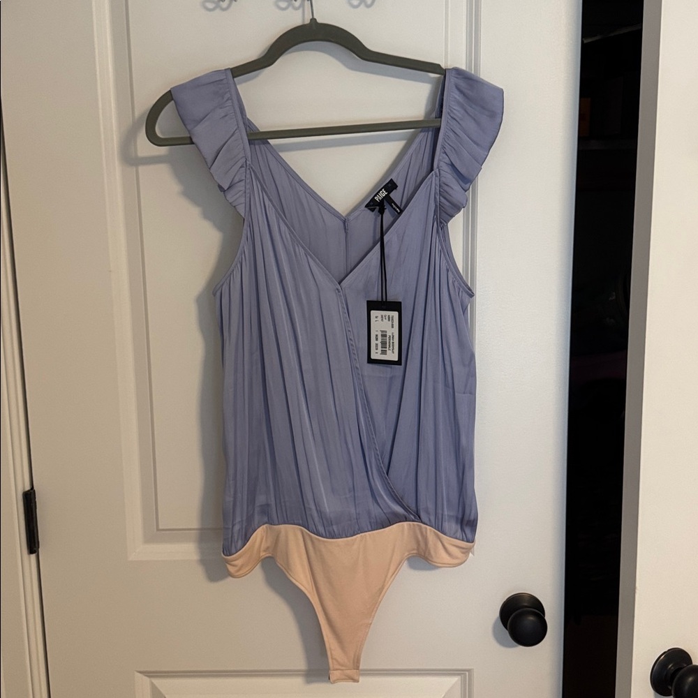 PAIGE Lavender Sleeveless Bodysuit - never worn with tags